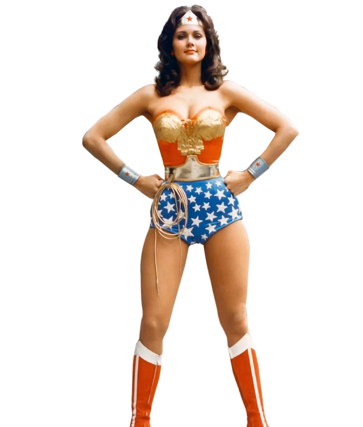 17-worst-ideas-21st-century-power-posing Wonder Woman standing heroically.