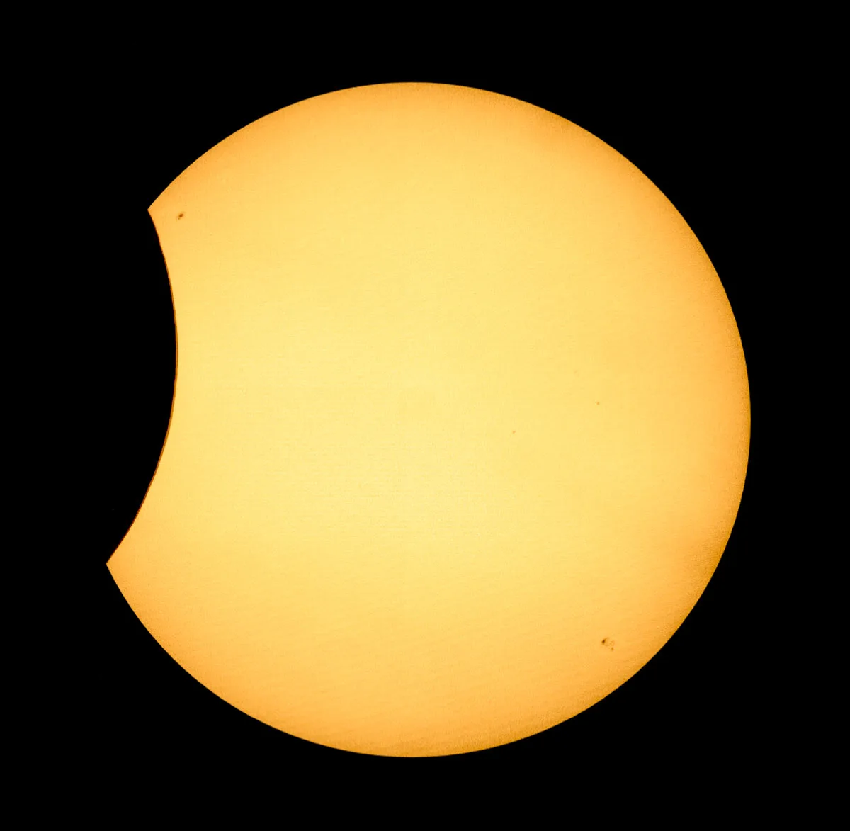dunsink-partial-solar-eclipse-october-25-2022-no-captions A partial solar eclipse.