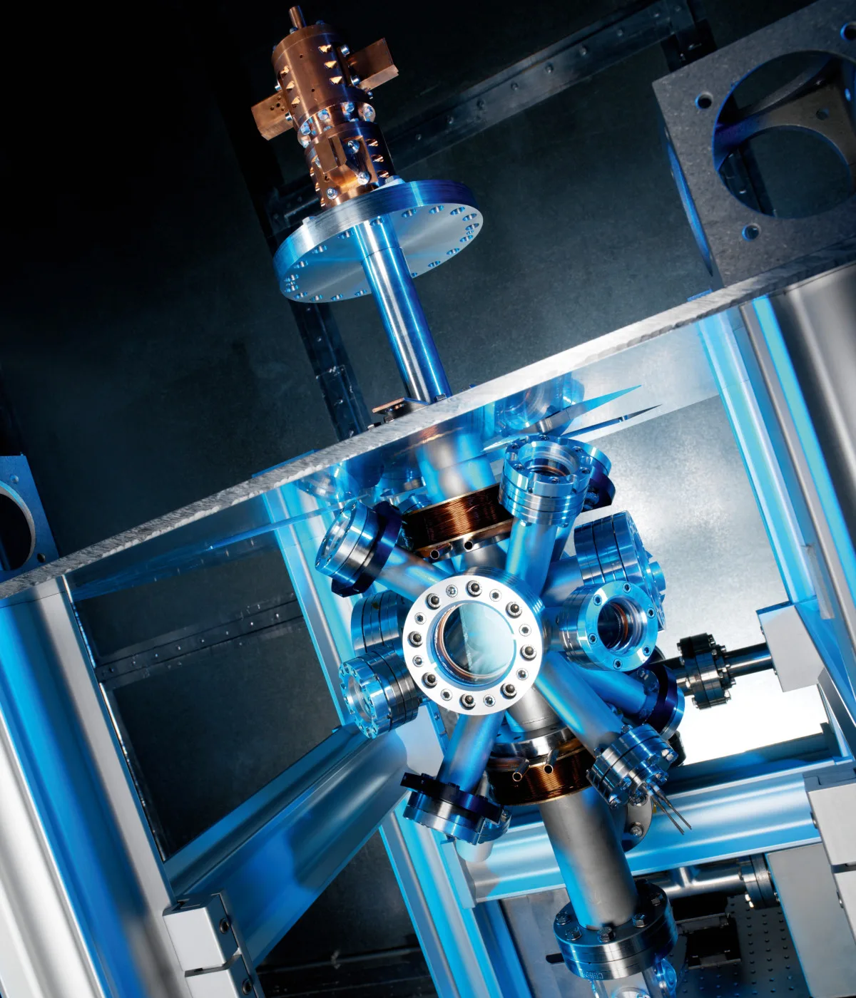 nuclear-clock-caesium_clock Photo of a caesium clock vacuum chamber.