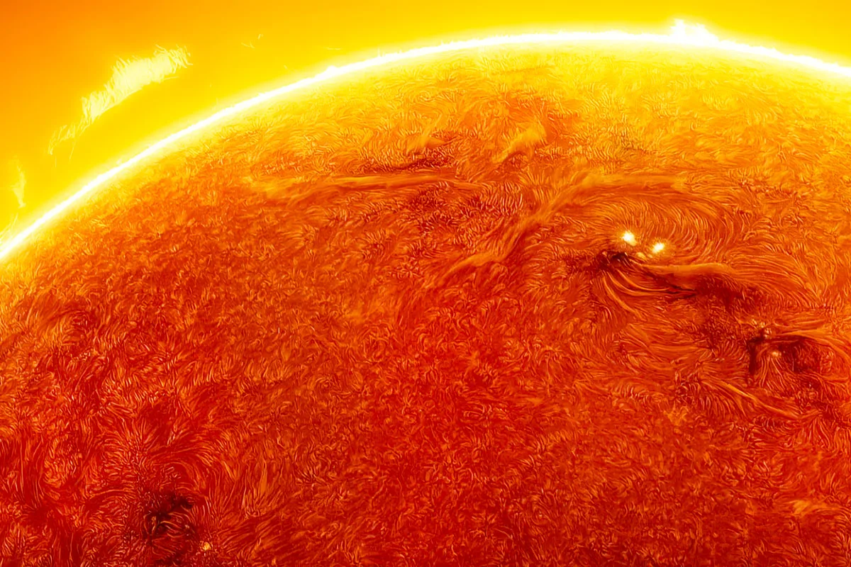 the-sun-surface The surface of the Sun